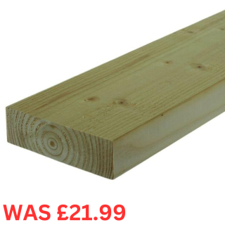 6x2 - 4.8m Treated C24 Graded Timber