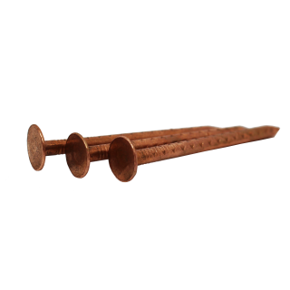 30 x 2.65mm Copper Clout Nails 1Kg