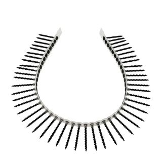 Drywall Screw Black 3.9x45mm Box 1000 Coarse Collated Strip