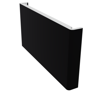 410mm Magnum Square Leg Fascia - Black