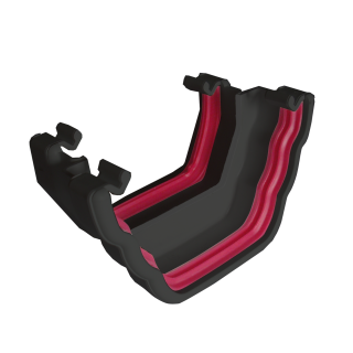 Freeflow Ogee to Square Gutter Adaptor