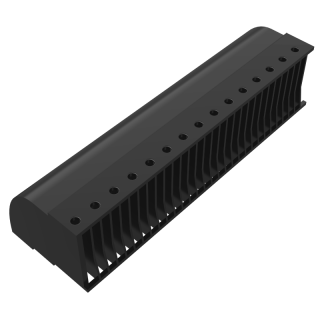 25mm Over Fascia Vent - Black - OFV-25
