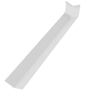 uPVC Fascia 135° External Corner (Square Leg)