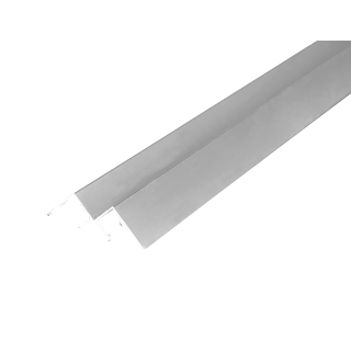 Geopanel Aluminium 10.5mm Internal Corner Bright Silver-Chrome