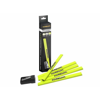 Komelon Carpenters Pencils & Sharpener Set