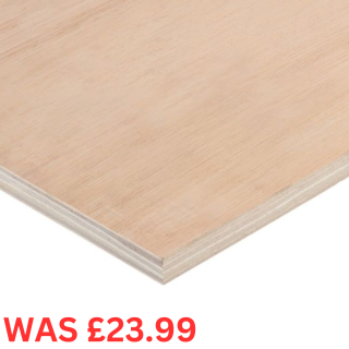 12mm Ply Chinese Hardwood (Structual) 8 x 4