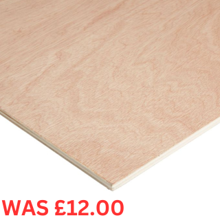 5.5mm Ply Chinese Hardwood (Structual) 8 x 4