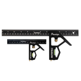 Faithfull 150mm (6") & 300mm (12") Combi Square Set