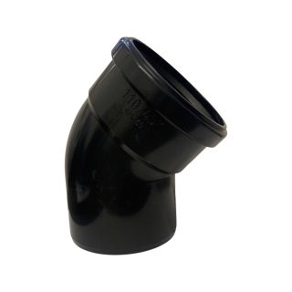 110mm Soil Pipe 45 Deg. Single Socket Bend