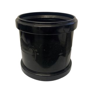 Black Soil Pipe Coupler 110mm