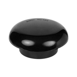 Black Mushroom Soil Cowl 110mm