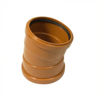 15 Deg. Double Socket Bend Underground 160mm