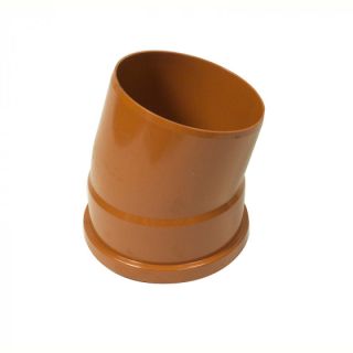 15 Deg. Single Socket Bend Underground 160mm