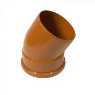30 Deg. Single Socket Bend Underground 160mm