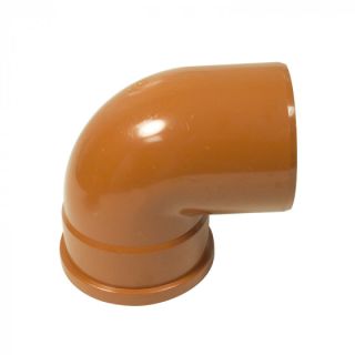 90 Deg. Single Socket Bend Underground 160mm