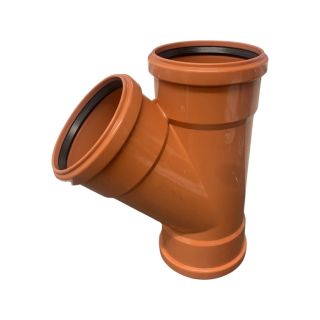 45 Deg. Triple Socket Junction Underground 110mm