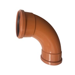 90 Deg. Double Socket Bend Underground 110mm