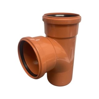 90 Deg. Double Socket Junction Underground 110mm