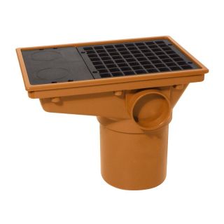 Rectangular Hopper Underground 110mm