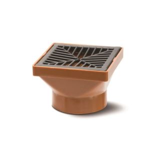 Underground 110mm Square Hopper Solvent Weld
