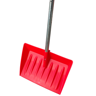 Red/Black Snow Shovel
