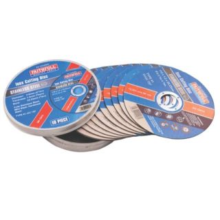 Faithfull 115mm (4.5") Inox Discs