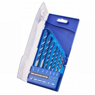 Faithfull 7 Piece Multi-Construction Drill Bit Set