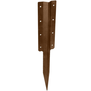 Brown No.4716 SleeperSecure Double Sleeper Straight Support Spike