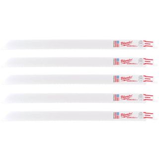 Milwaukee Sawzall Recip Blade Metal Thin Kerf 300mm x 18tpi