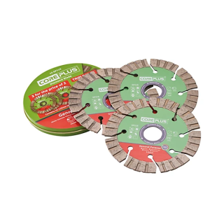 Coreplus 115mm Diamond Cutting Blades (3 Pack)