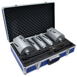 Mexco 11 Piece Dry Diamond Core Drill Kit DCX90