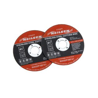 Neilsen 2 Piece 115mm Cutting Disk