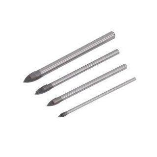 Neilsen 4Pc Glass & Mirror Drill Bit Set