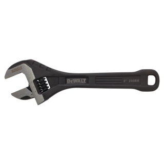 DeWALT 8In All Steel Adjustable Wrench