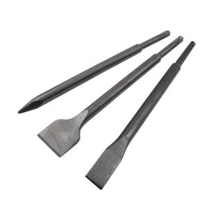 Faithfull 3 Piece SDS+ Chisel Bit Set