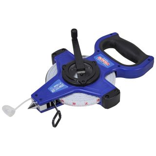 Faithfull F/Glass Geared Tape 30M/100Ft Abs Case