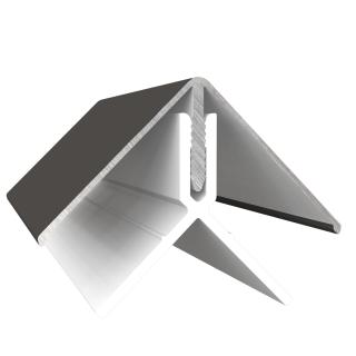 2 Part Aluminum Corner Trim 