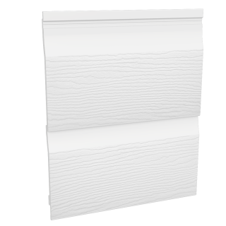 333mm Double Shiplap Cladding - White