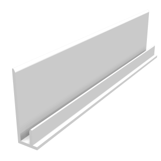Cladding Starter Trim - White 3M