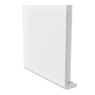 300mm Magnum Square Leg Fascia - White