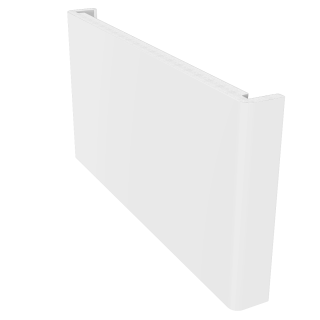 410mm Magnum Sq. Leg Fascia - White