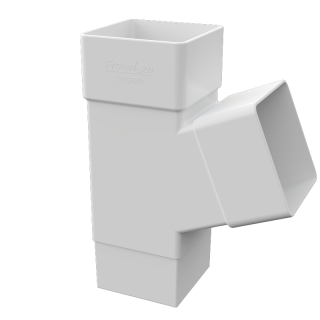 Freeflow Square 112' Branch - White