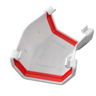 Freeflow Square 150' Gutter Angle - White
