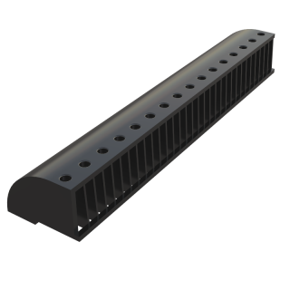 10mm Over Fascia Vent - Black - OFV-10