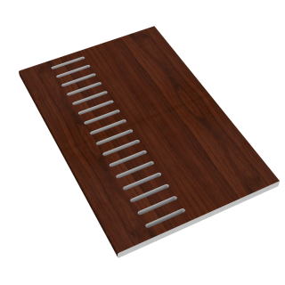 225mm Pre Vented GPB - WG Rosewood