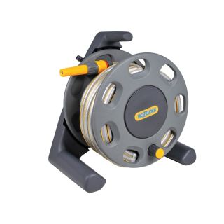 Freestanding compact hose reel + 25m hose