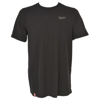 Milwaukee Hybrid T-Shirt Short Sleeve Black - L