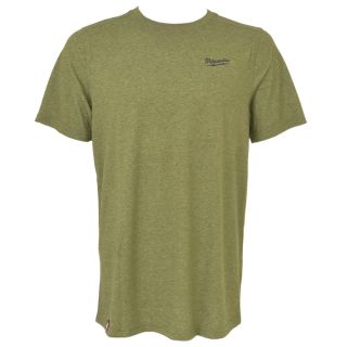 Milwaukee Hybrid T-Shirt Short Sleeve Green - XL