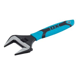 OX Pro Series Adjustable Wrench Extra Wide Jaw10” (250mm)