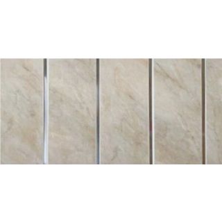 The Classique Collection PVC Cladding 250mm Wide-Pergammon Marble with Silver Strip